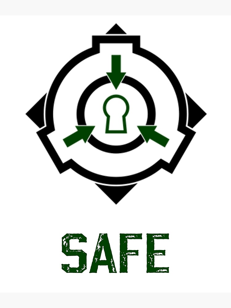 SCP Foundation: Object Class Safe - Scp Foundation - Posters and Art Prints