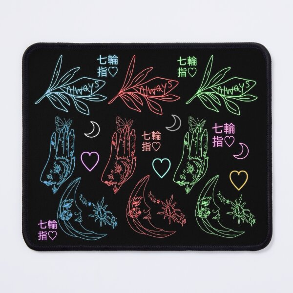 Item preview, tattoos. AG in neon designed and sold by remylocks.