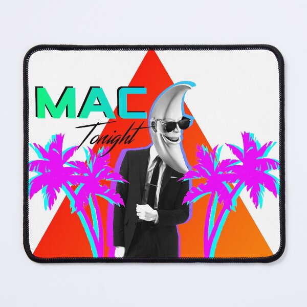 Item preview, Mac Tonight Vaporwave 80s aesthetic pattern designed and sold by Ratch2929.