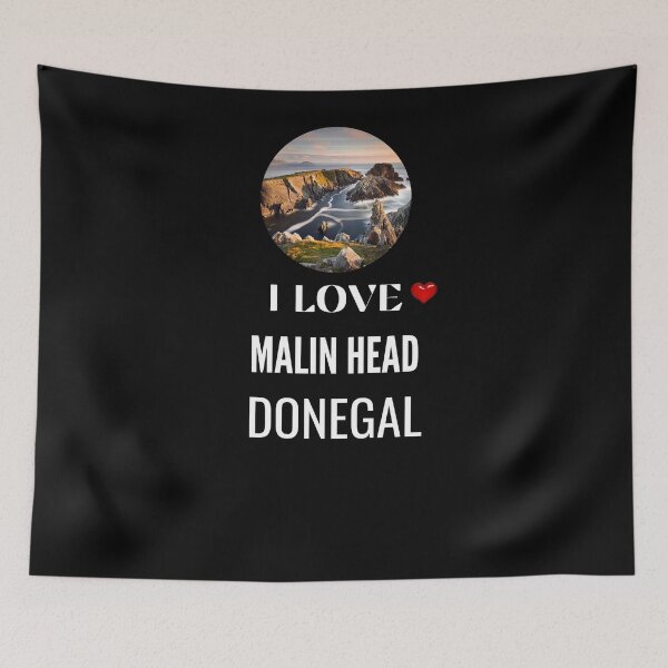 Item preview, I Love Malin Head Donegal Ireland designed and sold by OliDesigns.