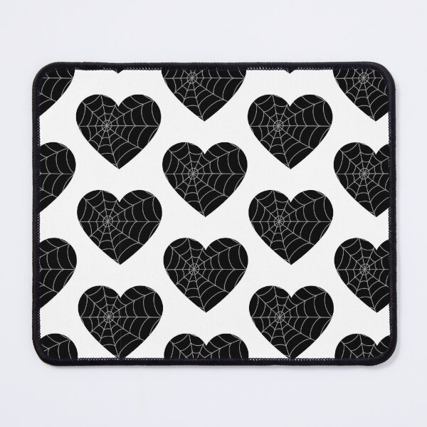 Item preview, Halloween haunted black hearts designed and sold by Marcia Motivos.