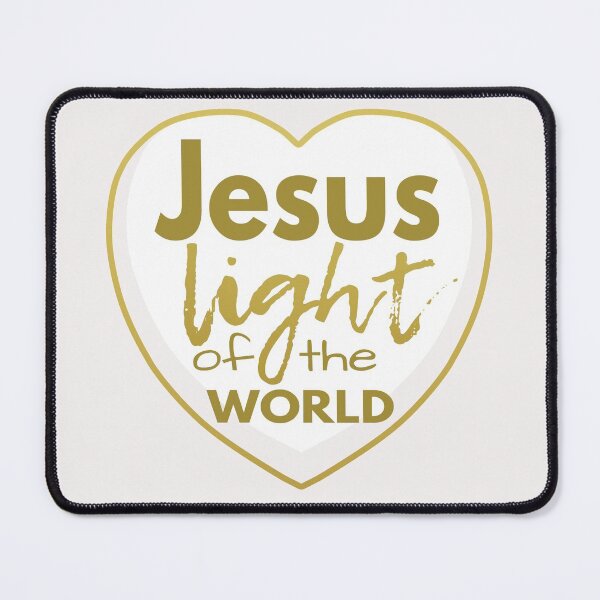 Item preview, Jesus Light Of The World - I Love Jesus designed and sold by ViewerEqualsPhoton.