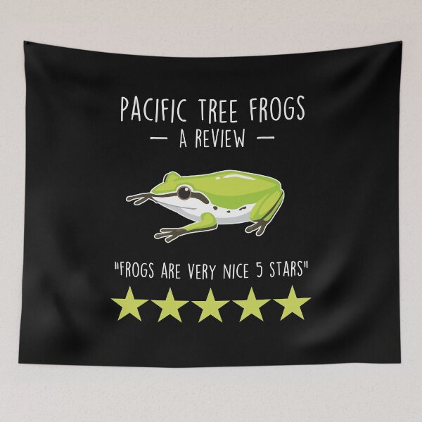 Item preview, Pacific Tree Frog Review designed and sold by Clara Hollins.