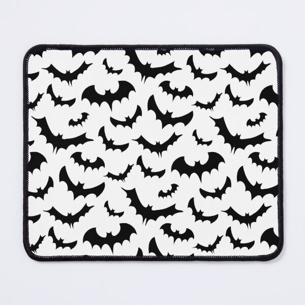 Item preview, Enchanted bats in black color on white designed and sold by Marcia Motivos.