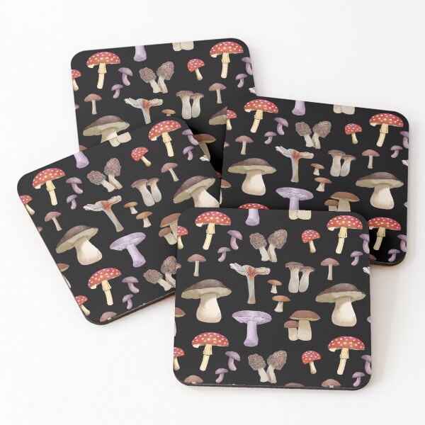 Item preview, Mushrooms From the Wood designed and sold by cafelab.