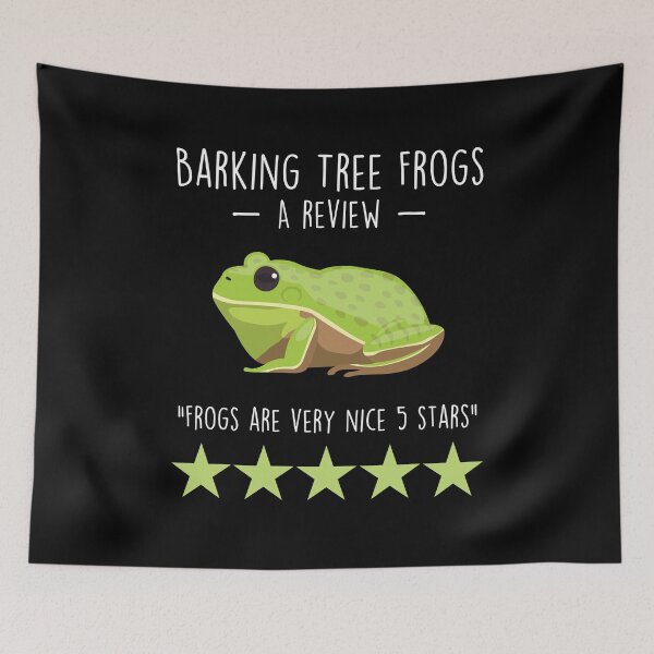 Item preview, Barking Tree Frog Review designed and sold by Clara Hollins.