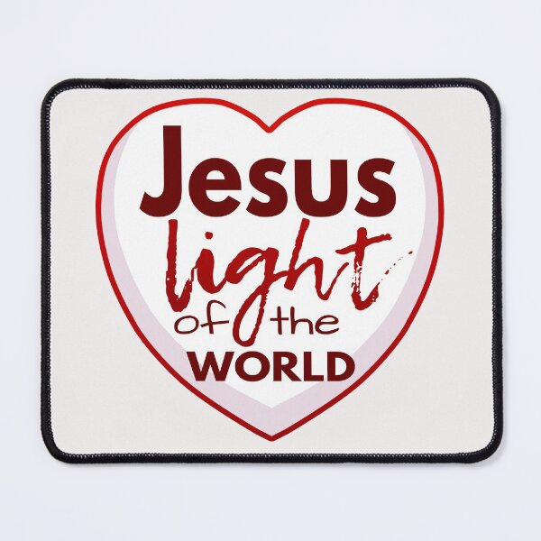 Item preview, Jesus Light Of The World - I Love Jesus designed and sold by ViewerEqualsPhoton.