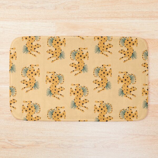 Item preview, Jaguars and jungle pattern designed and sold by Frauhellen.