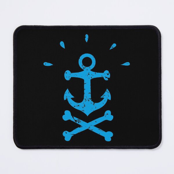 Item preview, Pirate-Anchor in Blue designed and sold by un-artiges.