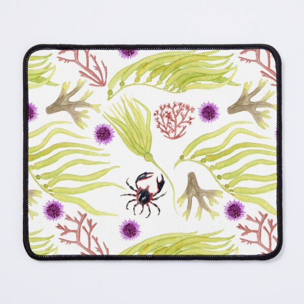 Item preview, Watercolor Seaweed and Kelp Pattern designed and sold by paintedpansy.