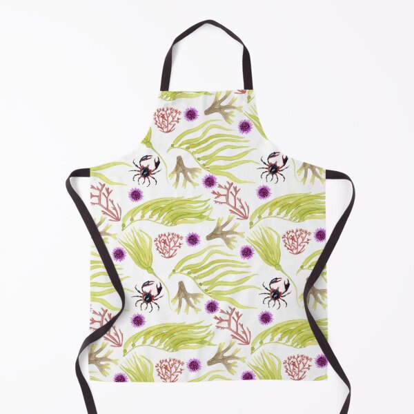 Item preview, Watercolor Seaweed and Kelp Pattern designed and sold by paintedpansy.