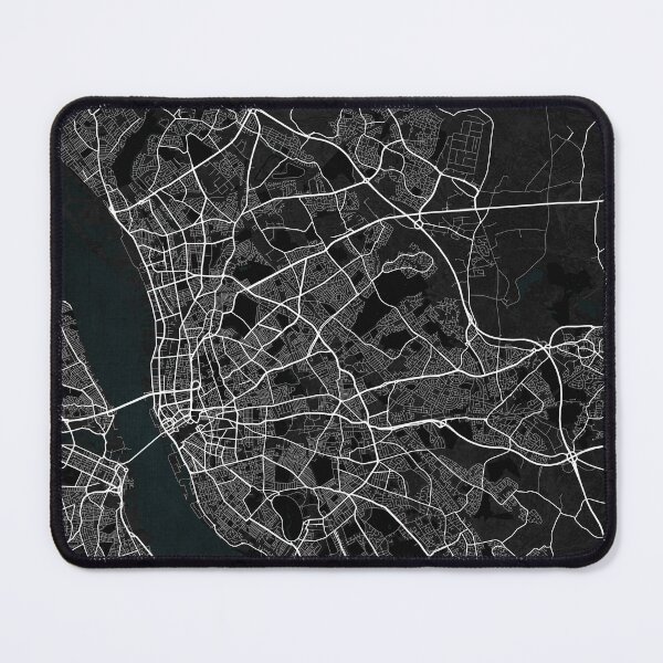 Item preview, Liverpool City Map of England - Dark designed and sold by deMAP.