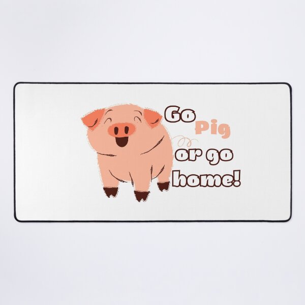 Item preview, Go pig or go home funny pun designed and sold by Seoul26.