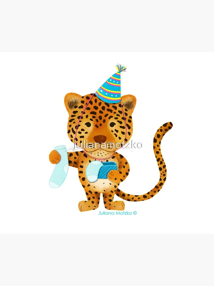 Jaguar got socks as birthday gift by julianamotzko