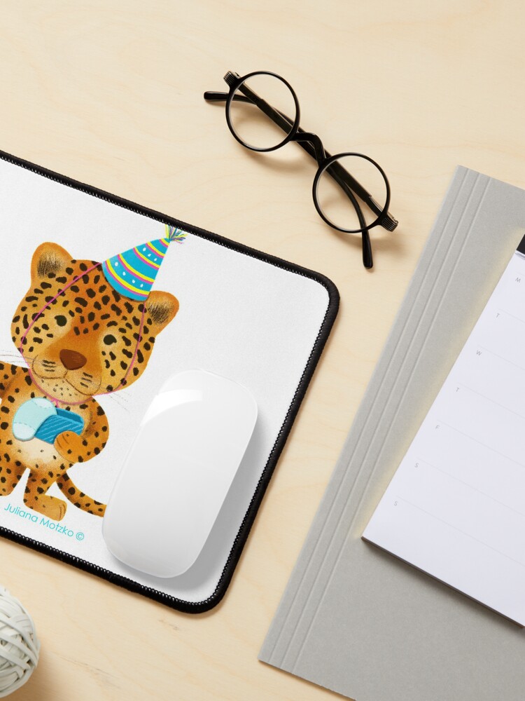 Alternate view of Jaguar got socks as birthday gift Mouse Pad