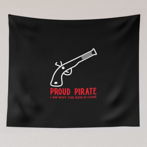 Item preview, Why the Run is Gone Proud Pirate of Ye Ol' Renaissance Fair/Festival  designed and sold by Candlewood Museum & Gift Shoppe.
