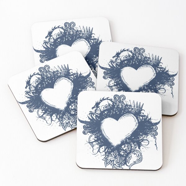 Item preview, Valentine's skull heart designed and sold by drawing-valley.