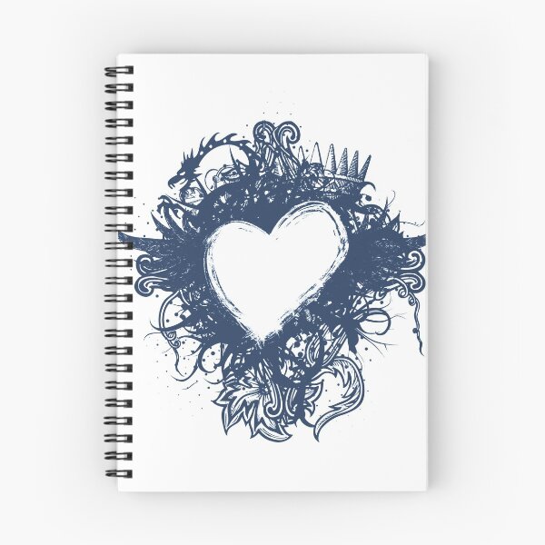 Item preview, Valentine's skull heart designed and sold by drawing-valley.