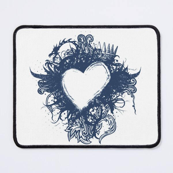 Item preview, Valentine's skull heart designed and sold by drawing-valley.