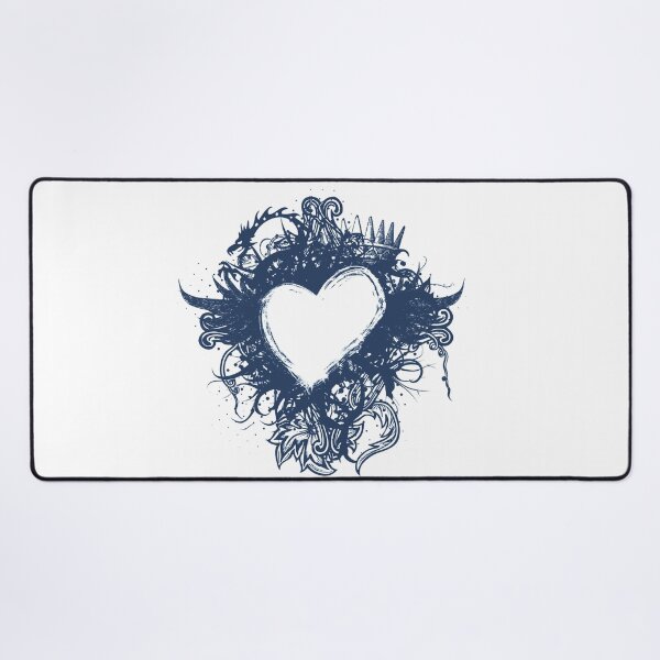 Item preview, Valentine's skull heart designed and sold by drawing-valley.