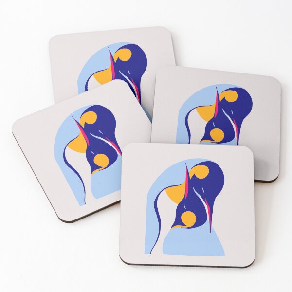 Aperçu de l'œuvre Conception de couple de pingouins mignon créée et vendue par PrintsEntmt.