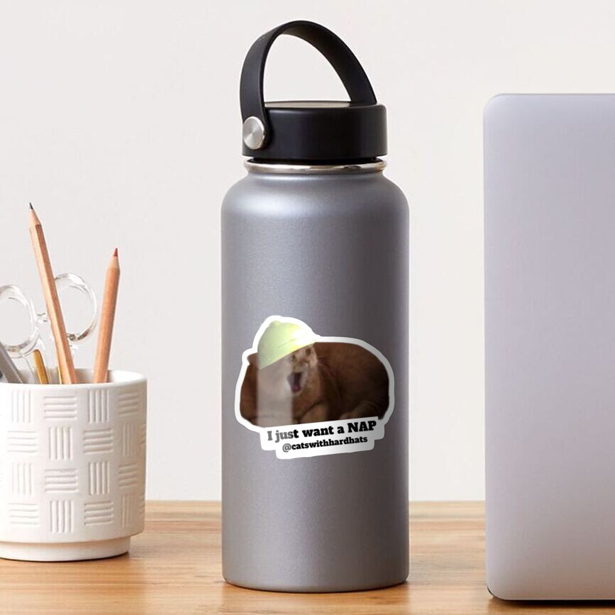 Artikel-Vorschau von Glänzender Sticker, designt und verkauft von Catwithhardhat.