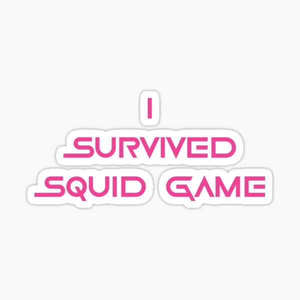 Item preview, I SURVIVED SQUID GAME designed and sold by Mulle83.