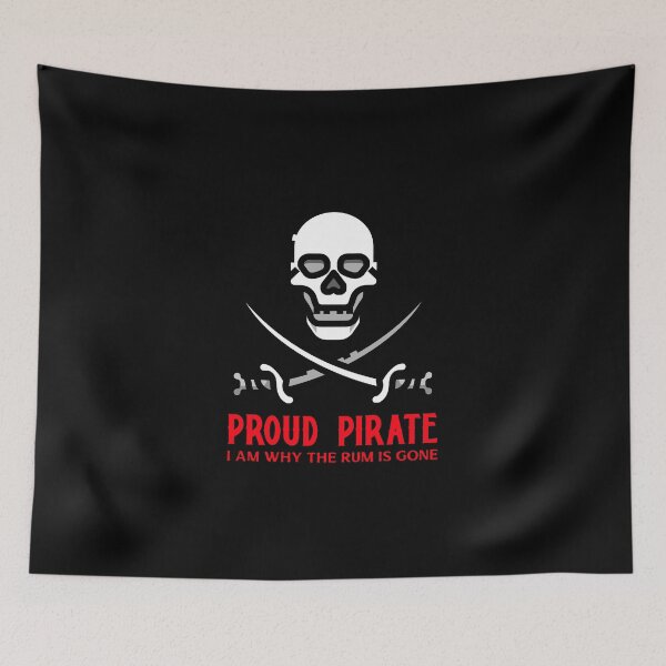 Item preview, Why the Run is Gone Proud Pirate of Ye Ol' Renaissance Fair/Festival  designed and sold by Candlewood Museum & Gift Shoppe.