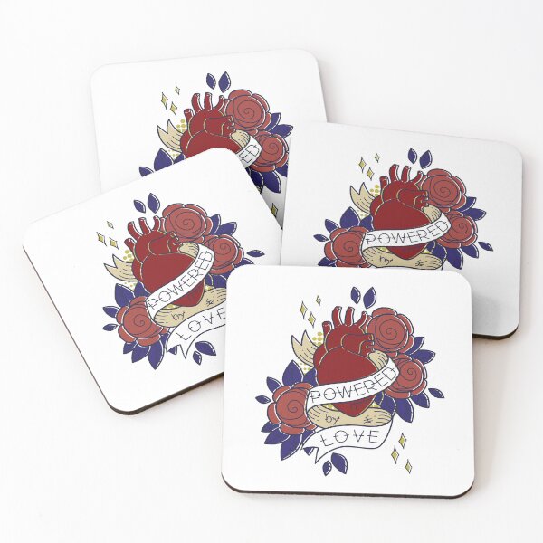 Item preview, Powered by Love designed and sold by Patterns and critters.