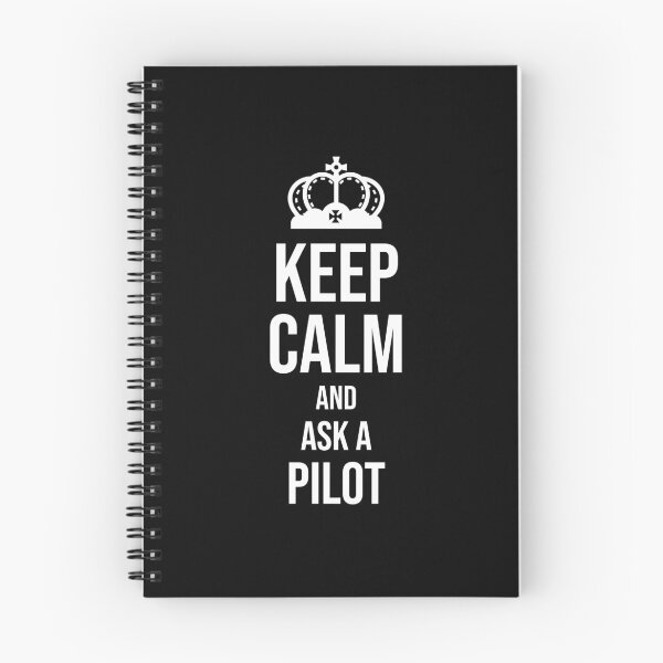 Item preview, Keep Calm and Ask a Pilot : Funny Pilot T-shirt Coworker Gag Gift For Men And Women (Birthday, Halloween, Christmas & Thanksgiving Gifts Idea) designed and sold by Letaf.
