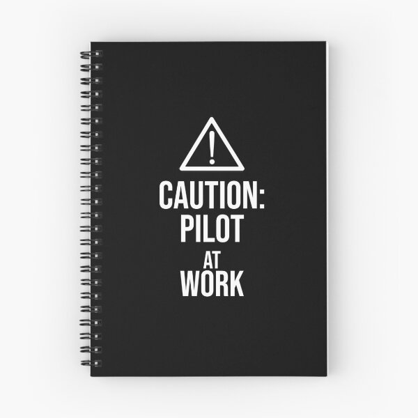 Item preview, Caution: Pilot at work : Funny Pilot T-shirt Coworker Gag Gift For Men And Women (Birthday, Halloween, Christmas & Thanksgiving Gifts Idea) designed and sold by Letaf.