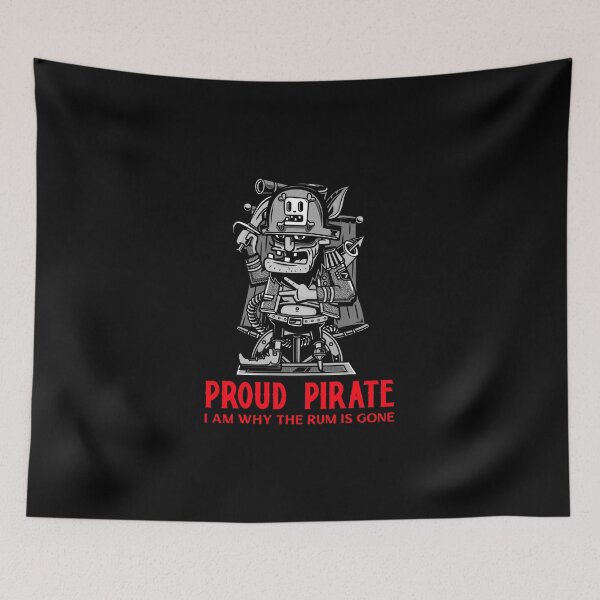 Item preview, Why the Run is Gone Proud Pirate of Ye Ol' Renaissance Fair/Festival  designed and sold by Candlewood Museum & Gift Shoppe.