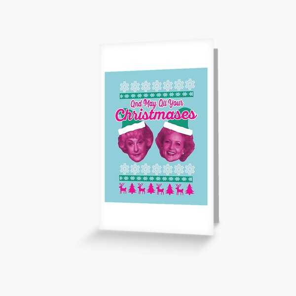 Item preview, Golden Girls Bea Merry & White Christmas designed and sold by peakednthe90s.
