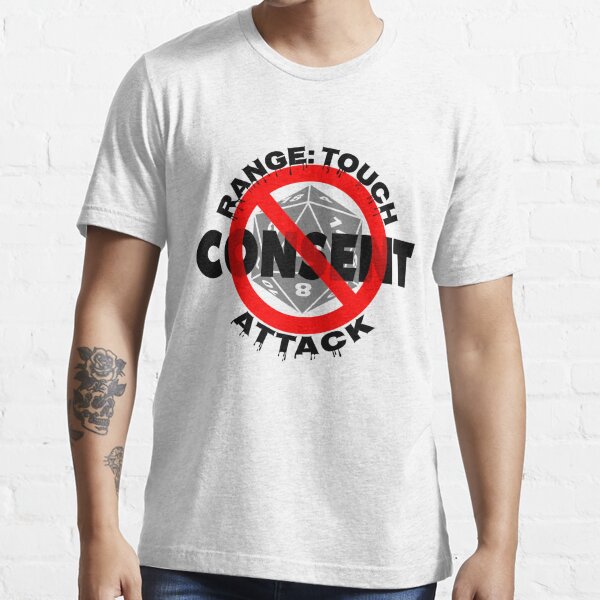 Range: Touch Attacks - No Consent Essential T-Shirt