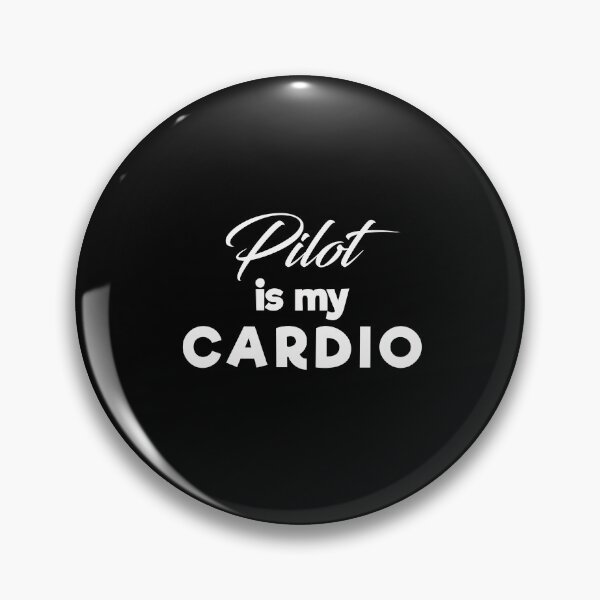 Item preview, Piloting Is My Cardio : Funny Pilot T-shirt Coworker Gag Gift For Men And Women (Birthday, Halloween, Christmas & Thanksgiving Gifts Idea) designed and sold by Letaf.