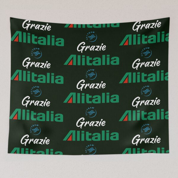 Item preview, Alitalia Italia Airplane Airport Plane Farewell Homage designed and sold by Cuatrocaminos.