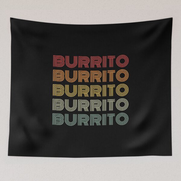 Item preview, Burrito Retro Style designed and sold by MariosNydras.
