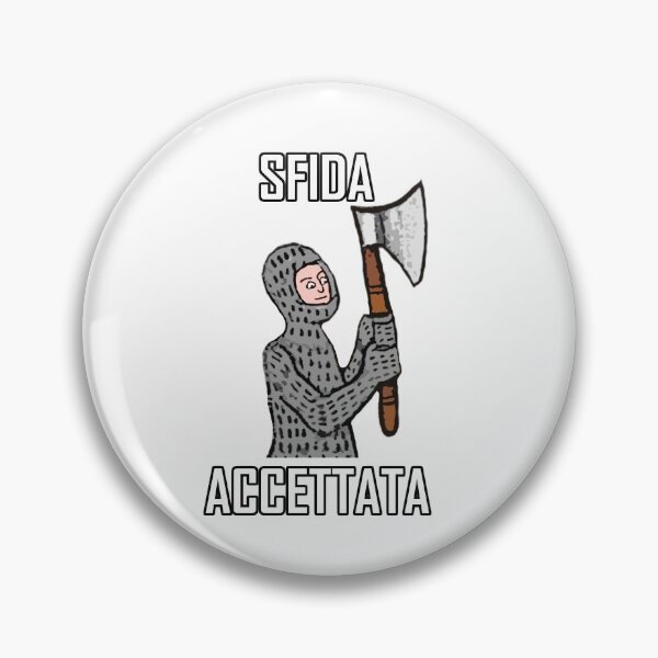 Item preview, Sfida Accettata! (Manoscritti Miniati Archeonerd) designed and sold by ArcheoNerd.