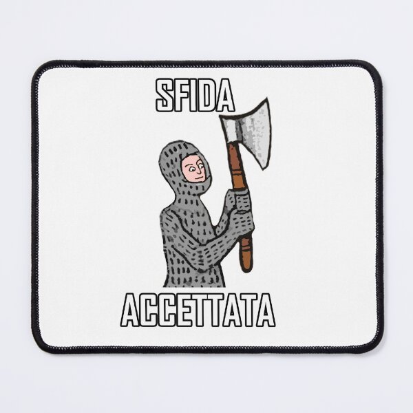 Item preview, Sfida Accettata! (Manoscritti Miniati Archeonerd) designed and sold by ArcheoNerd.