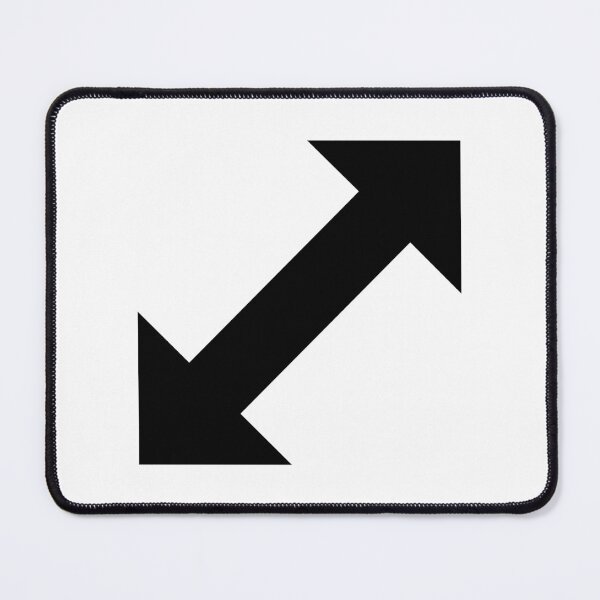 Item preview, MDI Arrow Top Right Bottom Left Bold designed and sold by GnarlyFurtardo.