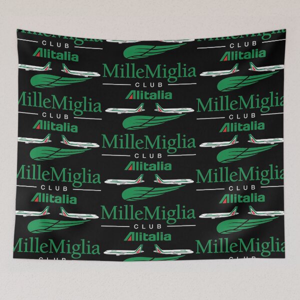 Item preview, Alitalia MilleMiglia Airplane Airport Plane Farewell Homage designed and sold by Cuatrocaminos.
