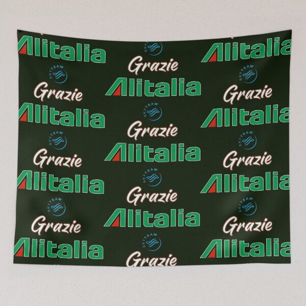 Item preview,  Alitalia  Airplane Airport Plane Farewell Homage designed and sold by Cuatrocaminos.