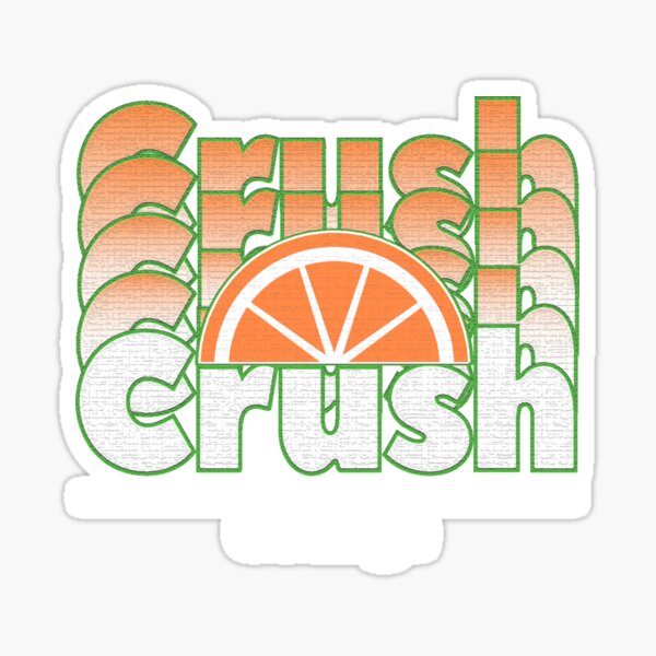 Orange Crush Stickers for Sale