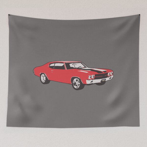 Item preview, 70 Red Muscle Car designed and sold by CoolRide.