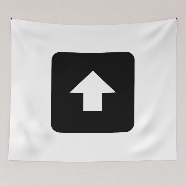 Item preview, MDI Arrow Up Bold Box designed and sold by GnarlyFurtardo.