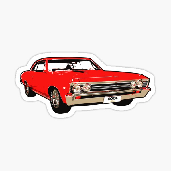 Item preview, 67 Red Muscle Car designed and sold by CoolRide.
