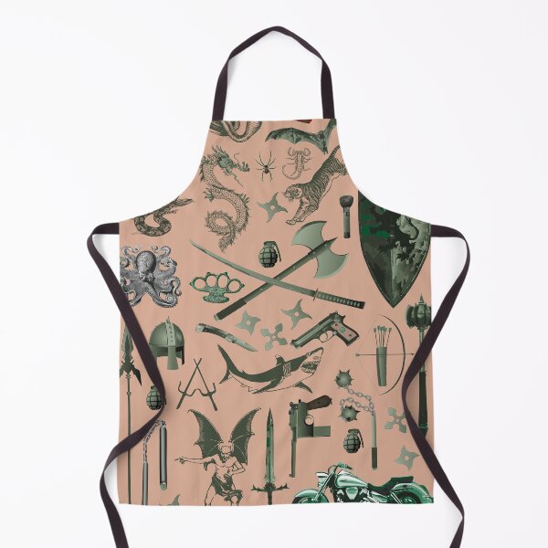Item preview, 65 MCMLXV Cosplay Youbori Tattoo Weapons Pattern designed and sold by 65 MCMLXV.