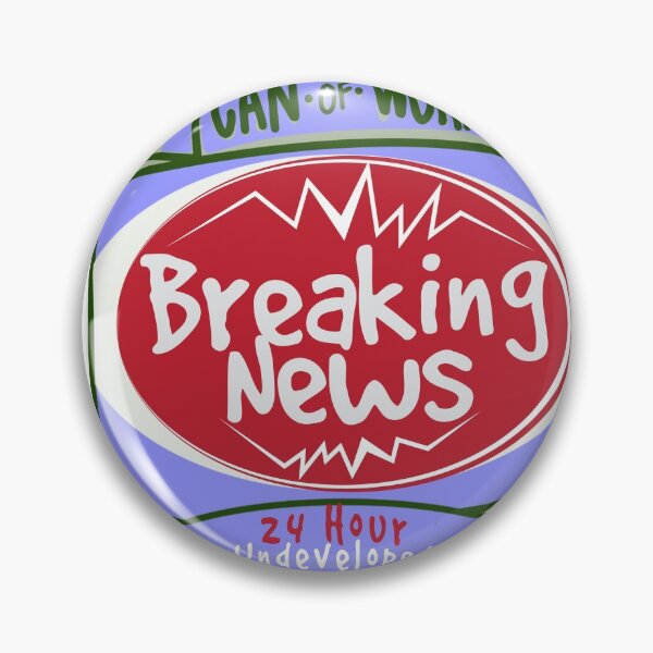 Item preview, Open a Can-Of-Worms Brand :: Breaking News designed and sold by NeatlineFX.