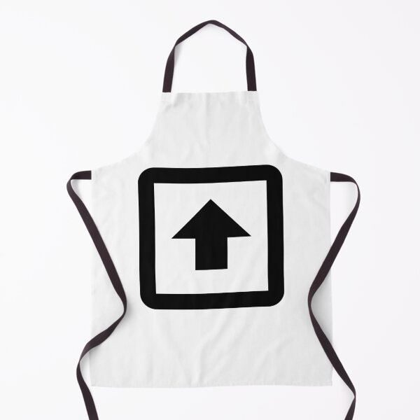 Item preview, MDI Arrow Up Bold Box Outline designed and sold by GnarlyFurtardo.