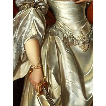 Artwork thumbnail, Woman with Sword Renaissance Painting by Bellathewilde